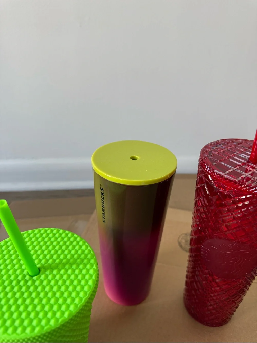 Starbucks cups